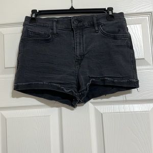 Black Women's Hollister High Rise Advance Stretch Short Shorts